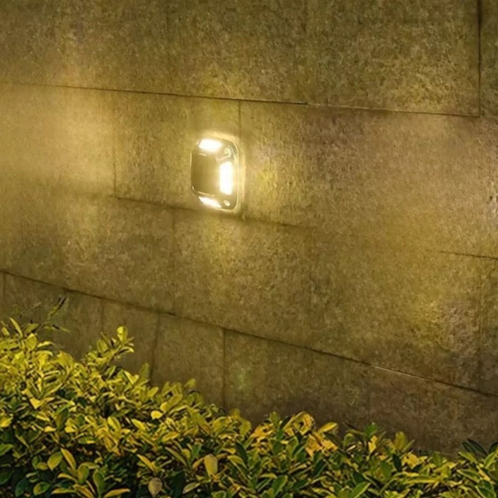 Ground Light Recessed - 4 PCS Luzes Solares de Jardim