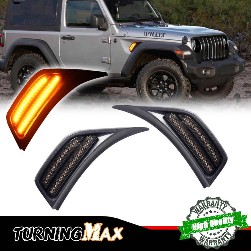 Outdoor Lighting Yellow - Luzes de Sinalização Lateral LED Amarelo