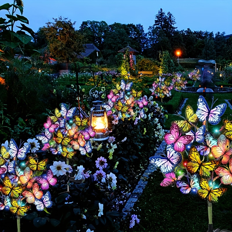 Solar Path Light - Solar led borboleta luzes do jardim