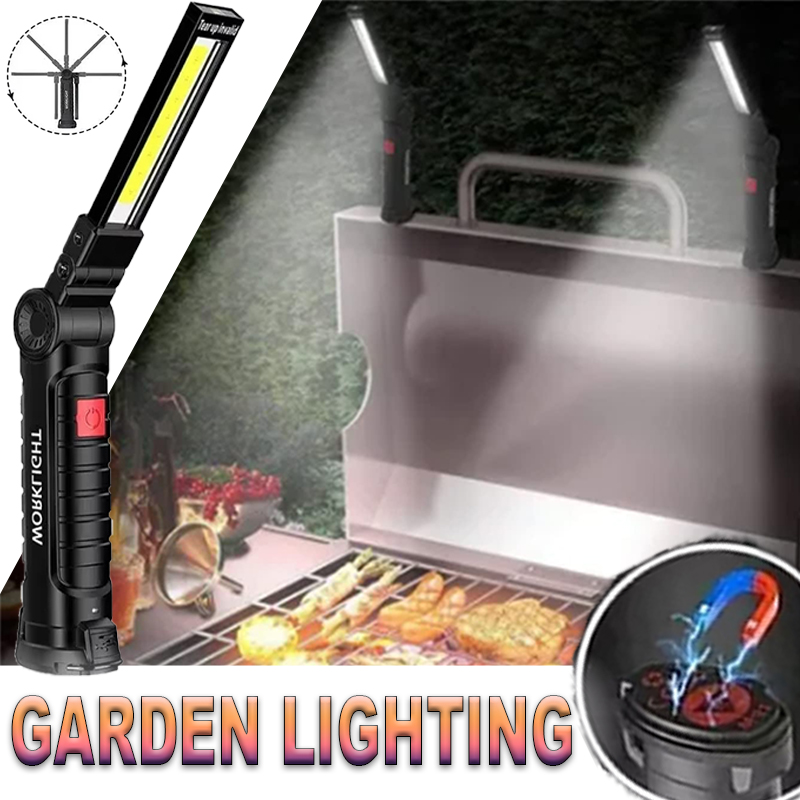 Outdoor Lighting For Camping - Lanterna led portátil com gancho magnético,