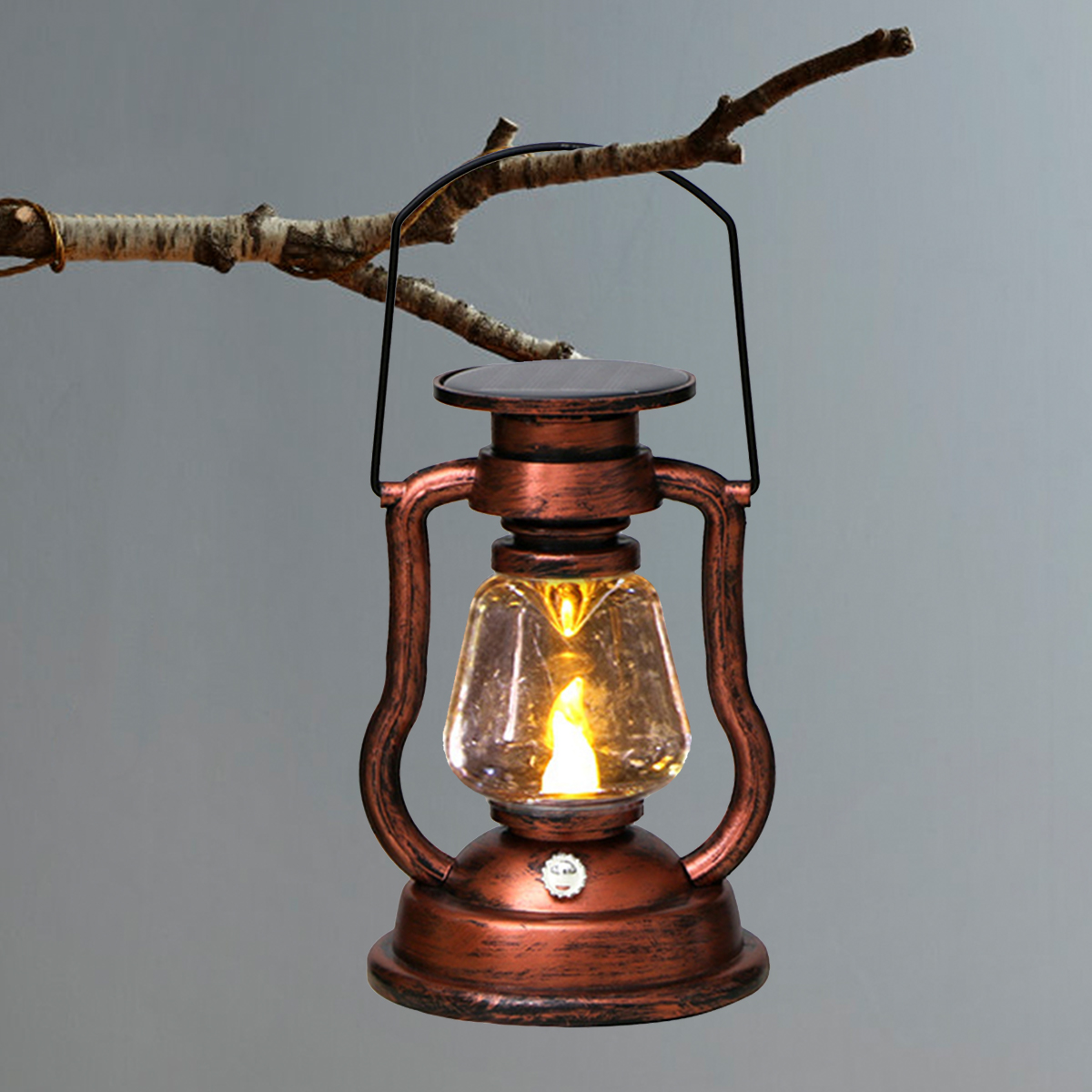 Outdoor Lighting Globes - Luz de Ambiente Retro LED Solar,