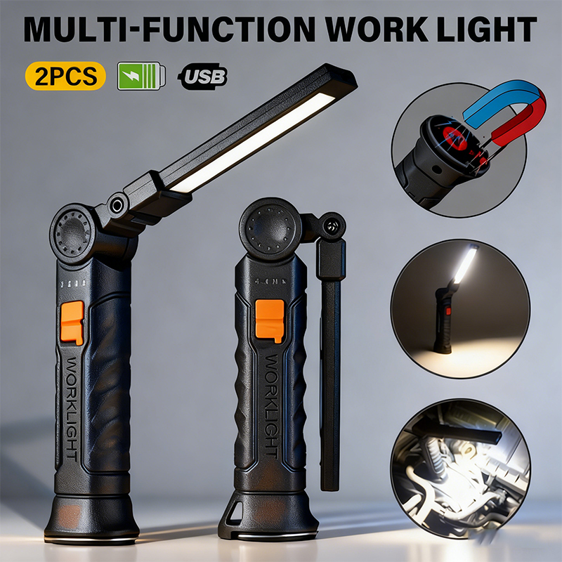 Outdoor Lighting For Camping - Lanterna led cob portátil usb recarregável