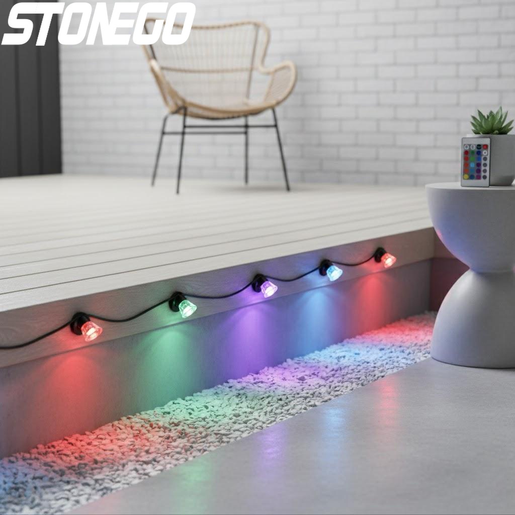 Ground Light Recessed - Luzes LED Embutidas para Deck de
