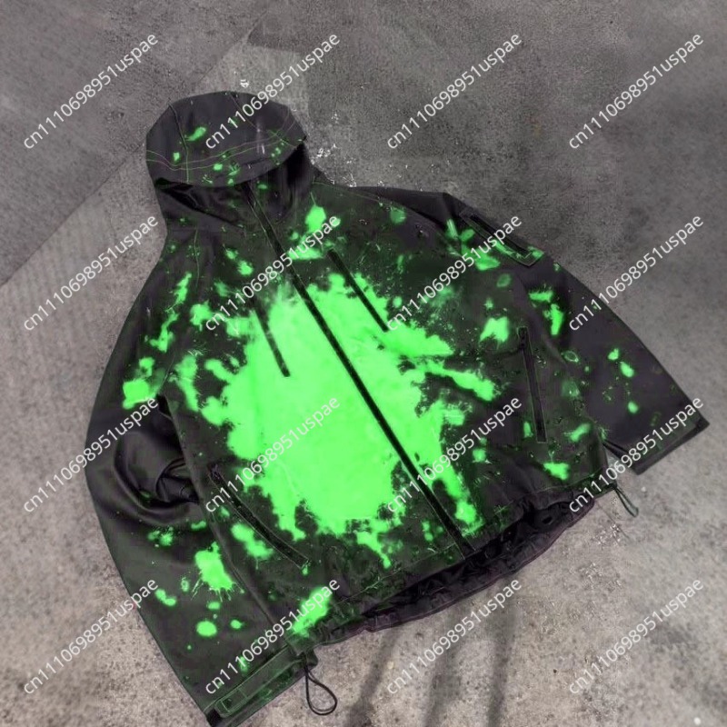 Color Changing Outdoor - Jaqueta Termocrômica Impermeável Masculina/Feminina, Casaco Externo