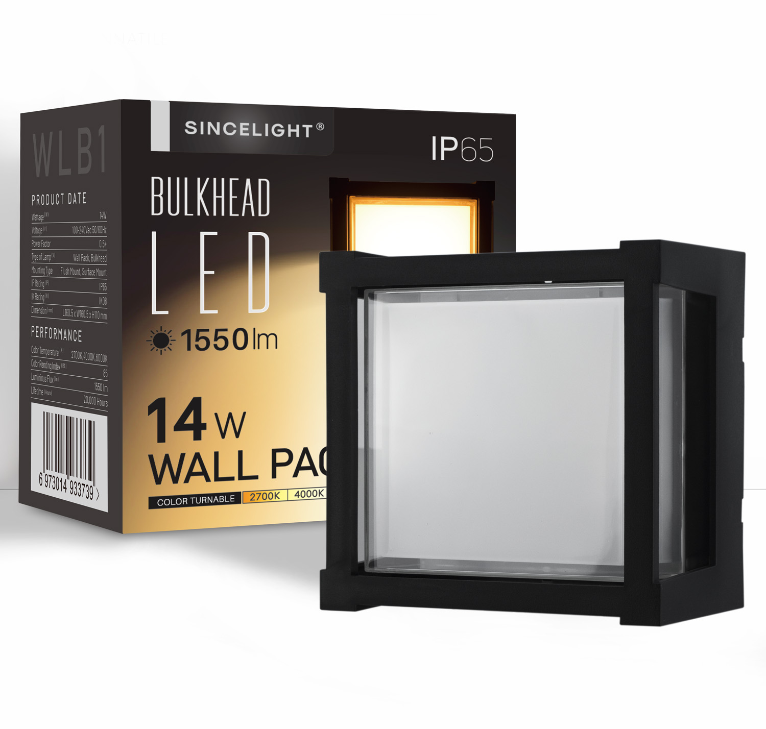 Outdoor Lighting Hardwired - Luminária de Parede LED 14W, IP65