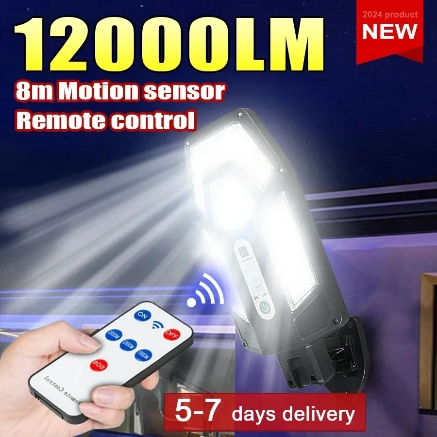 Outdoor Lighting Ip65 - 12000lm poderosa lâmpada de parede solar