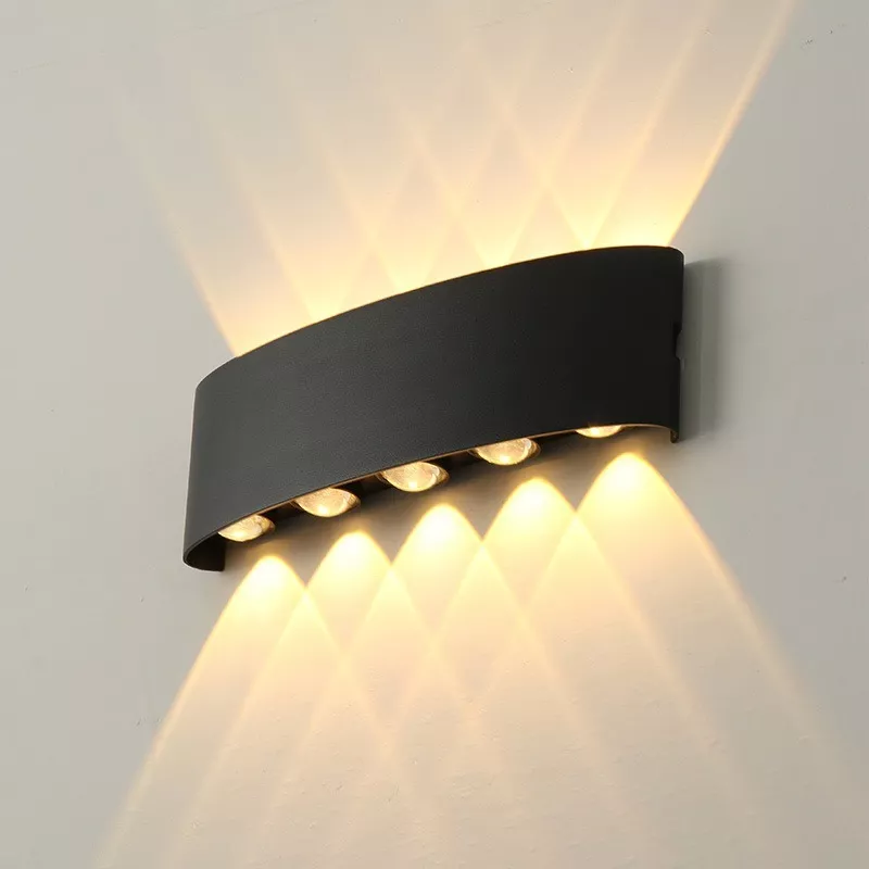 Outdoor Lighting Hardwired - Moderno led luzes de parede branco