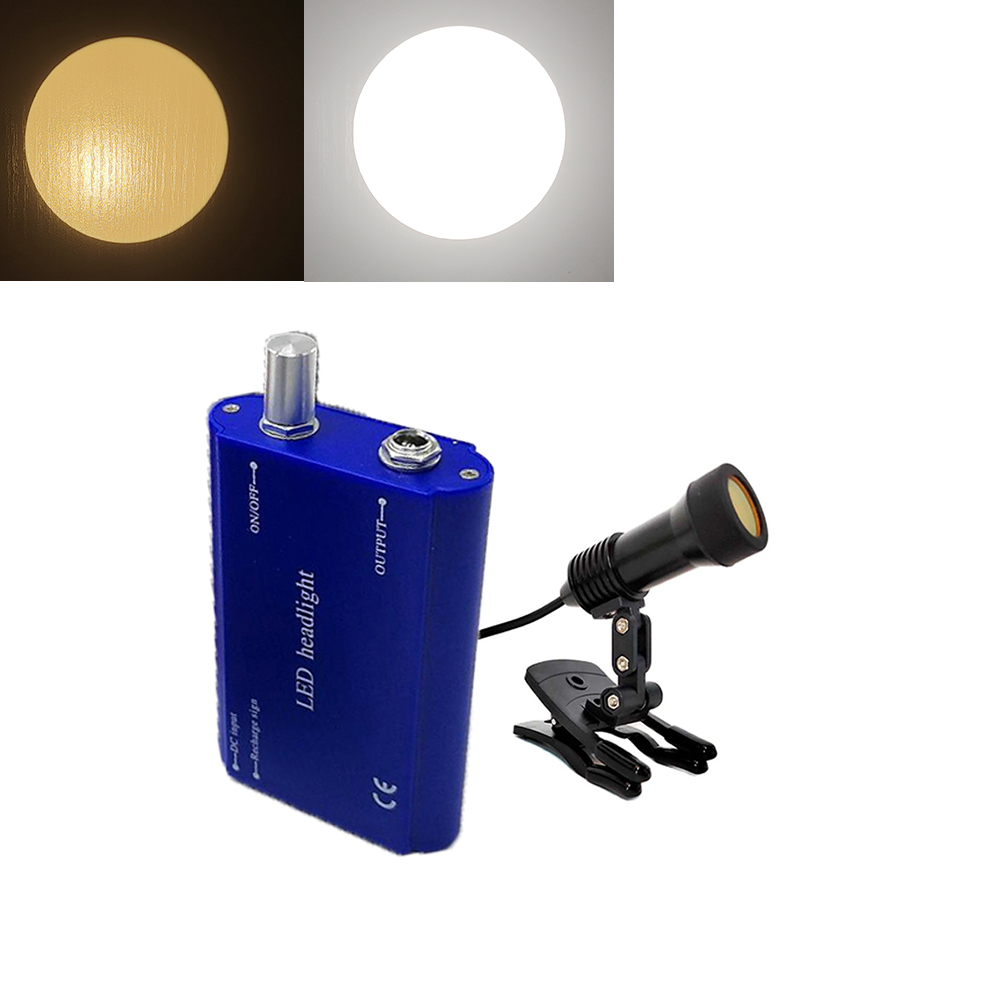 Outdoor Lighting Yellow - Lâmpada de Cabeça LED Odontológica com