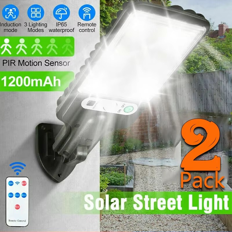 Outdoor Lighting With Sensor - Luzes Solares para Jardim com Sensor