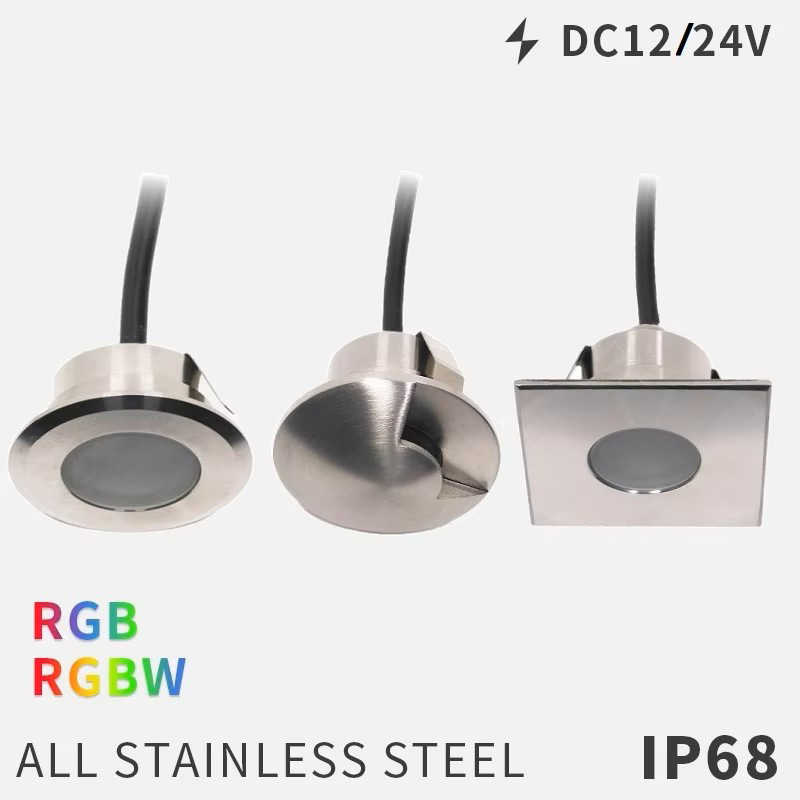 Ground Light Recessed - Qitu led luzes de jardim ao