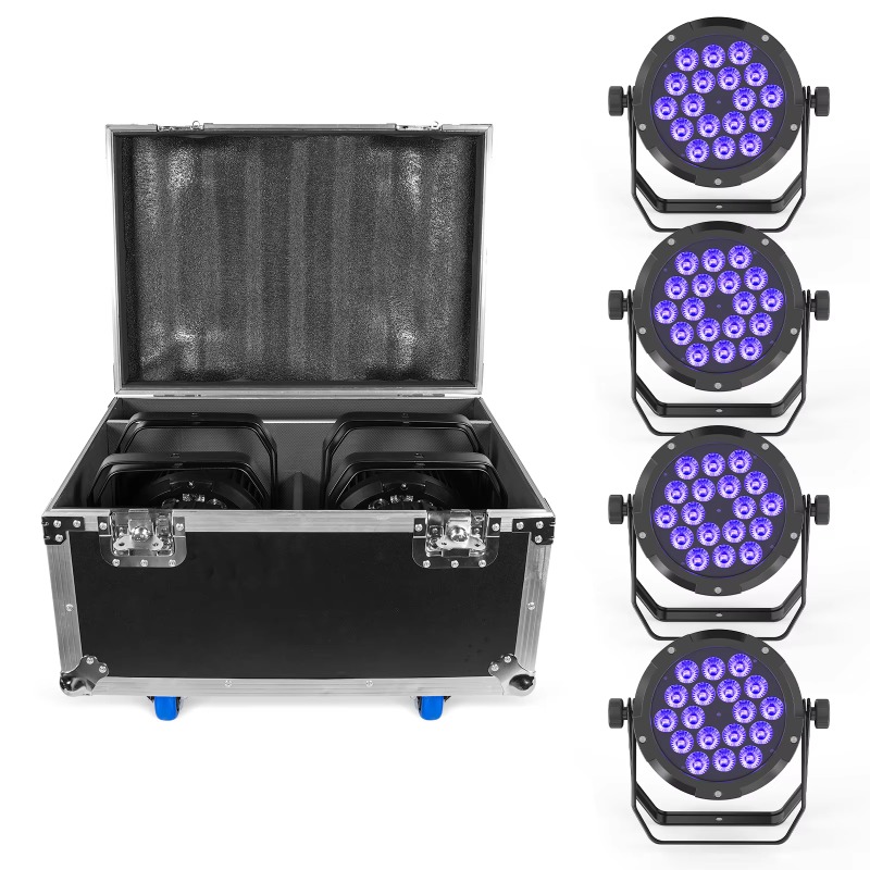 Outdoor Lighting Ip65 - 4 Peças de Luz Par RGBW