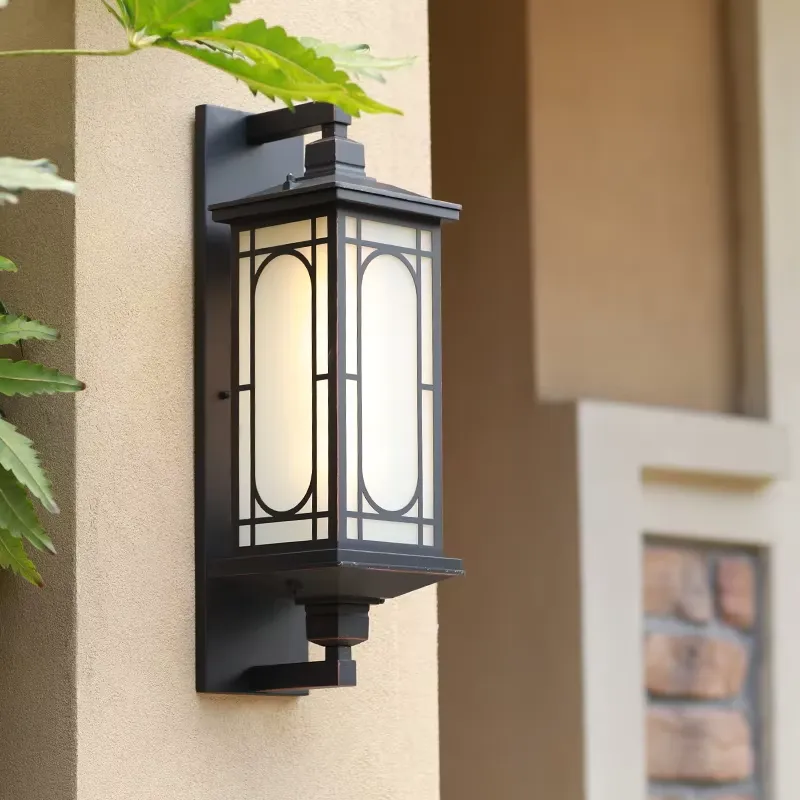 Outdoor Lighting Wall - Luminária de Parede Moderna para Exterior,