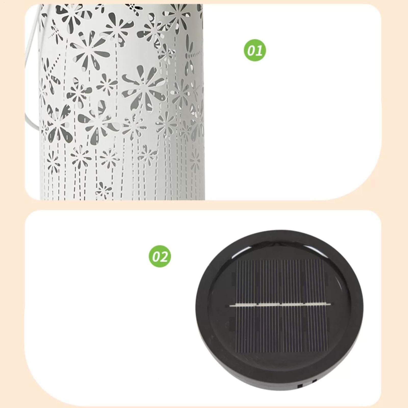 Solar Path Light - Lanternas Externas para Varanda, Luminárias de