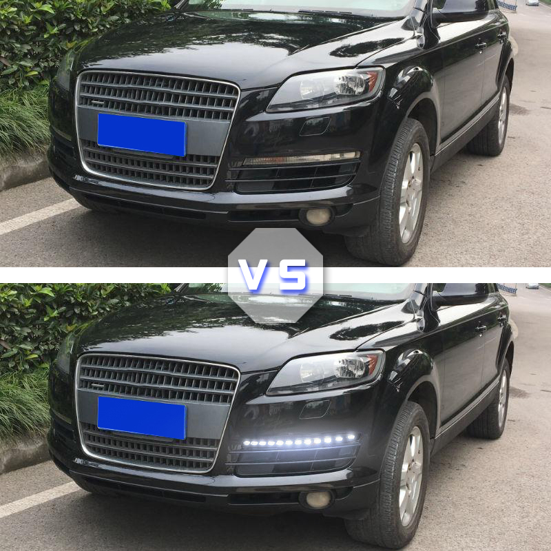 2 pçs para audi q7 2006 2007 2 - Outdoor Lighting Yellow avaliação e preço