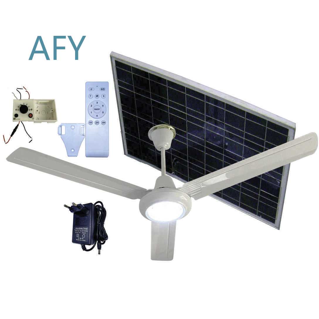 Ventilador Solar ACDC 56 12V p - Outdoor Lighting Warehouse avaliação e preço