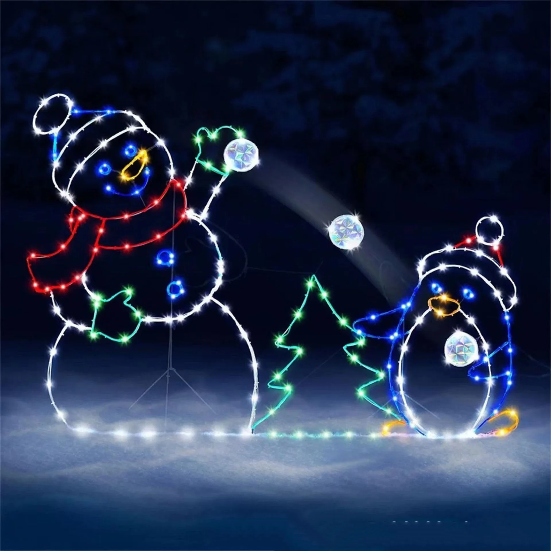 Bola de neve animada luz led b - Outdoor Lighting Gazebo avaliação e preço