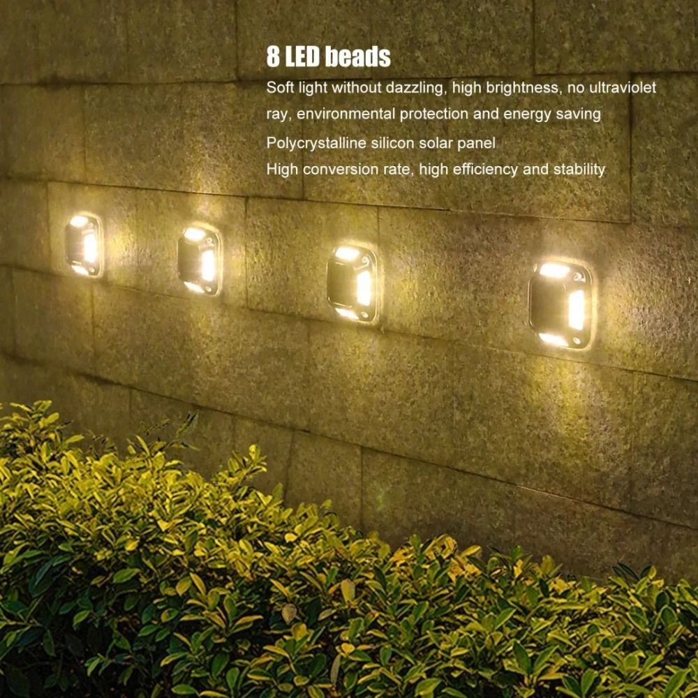 4 PCS Luzes Solares de Jardim  - Ground Light Recessed avaliação e preço
