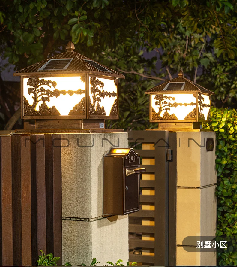 Luz solar de parede para exter - Outdoor Lighting Wall avaliação e preço