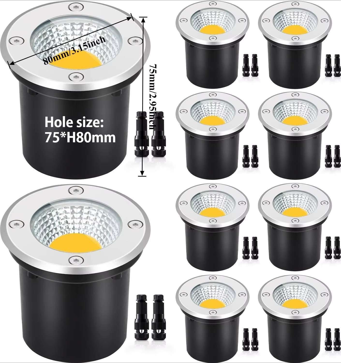 Iluminação LED para Jardim à P - Ground Light Recessed avaliação e preço