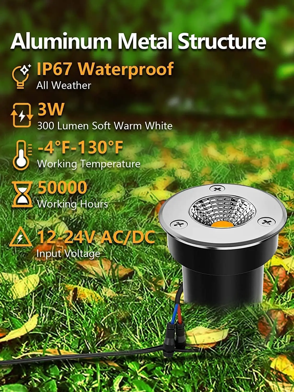 Iluminação LED para Jardim à P - Ground Light Recessed avaliação e preço