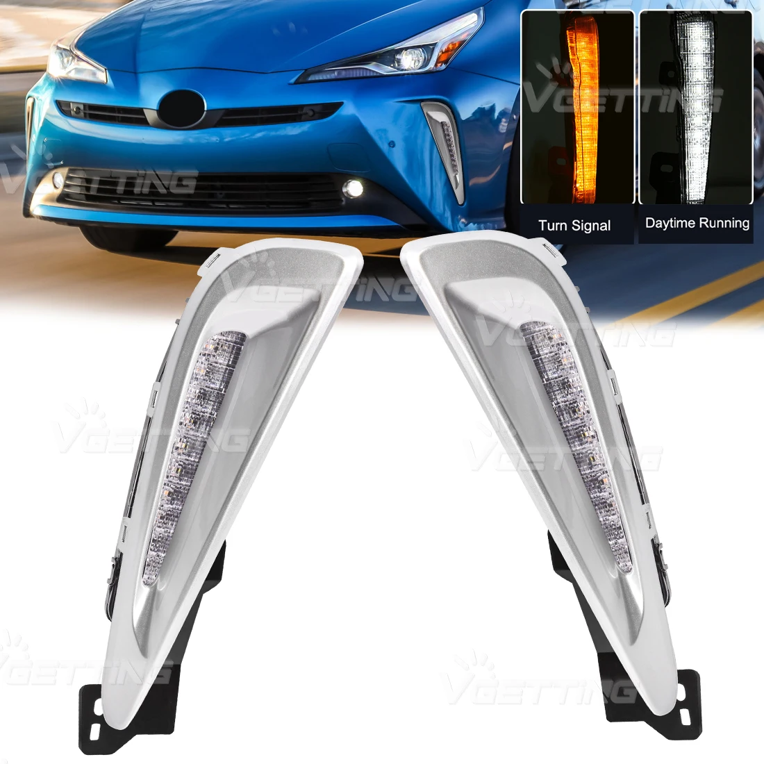 Para toyota prius 2019 2020 20 - Outdoor Lighting Yellow avaliação e preço