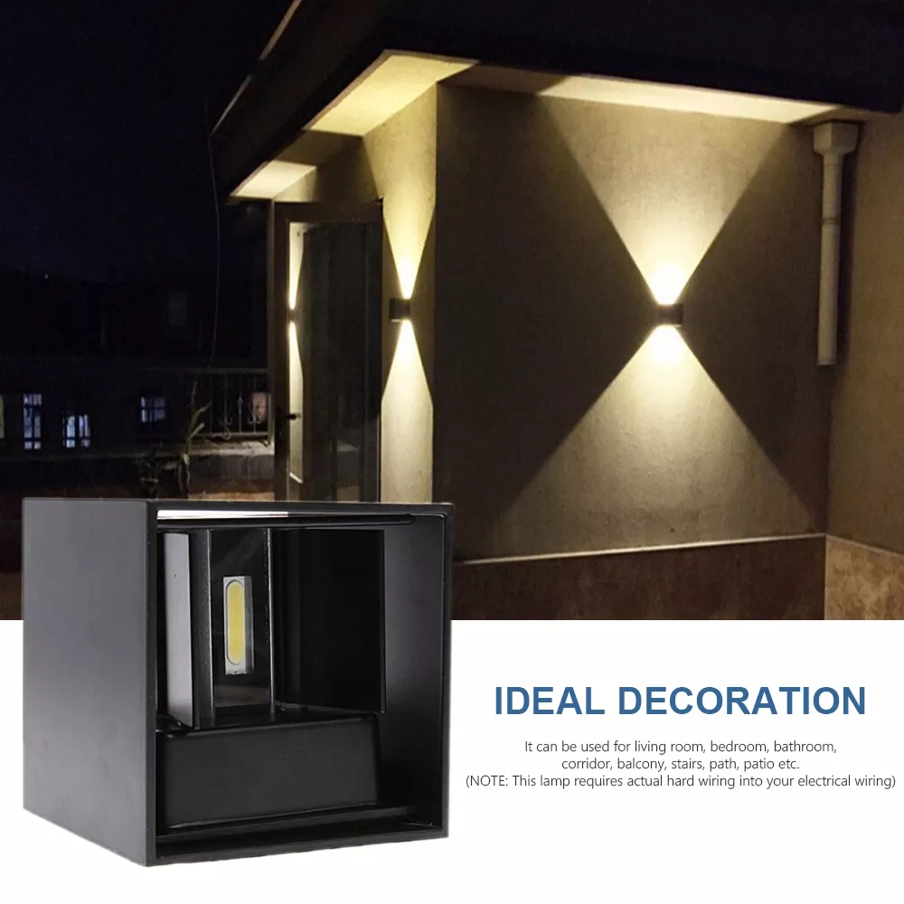Arandelas de parede led 6w lâm - Outdoor Lighting Hardwired avaliação e preço