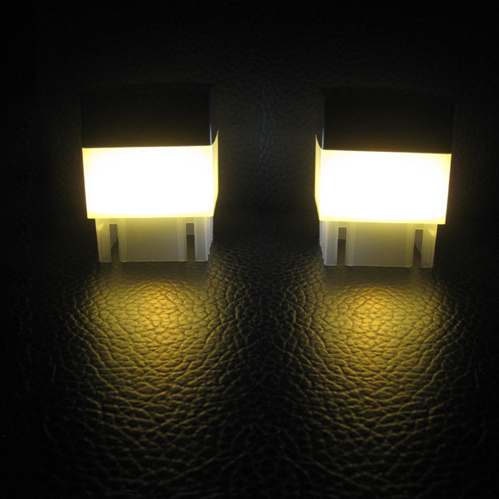 LED Solar Powered coluna cabeç - Outdoor Lighting For Fence avaliação e preço