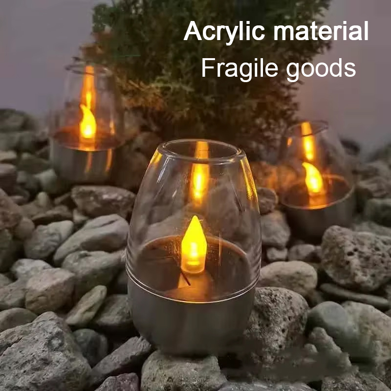 Velas solares led luz sem cham - Outdoor Lighting Gazebo avaliação e preço