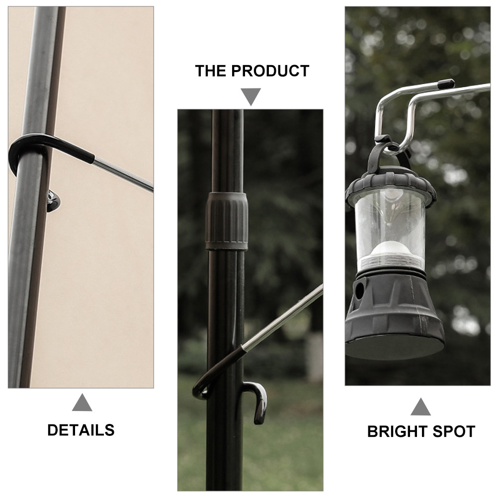 2 Peças Ganchos Antiderrapante - Hanging Outdoor Lighting avaliação e preço