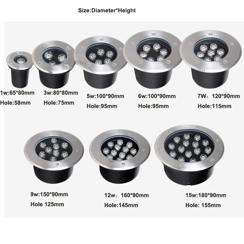 Impermeável LED Jardim Luz, Lâ - Ground Light Recessed avaliação e preço