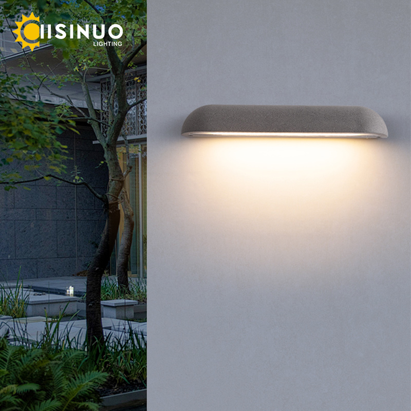 Arandela de parede de concreto - Outdoor Lighting Hardwired avaliação e preço