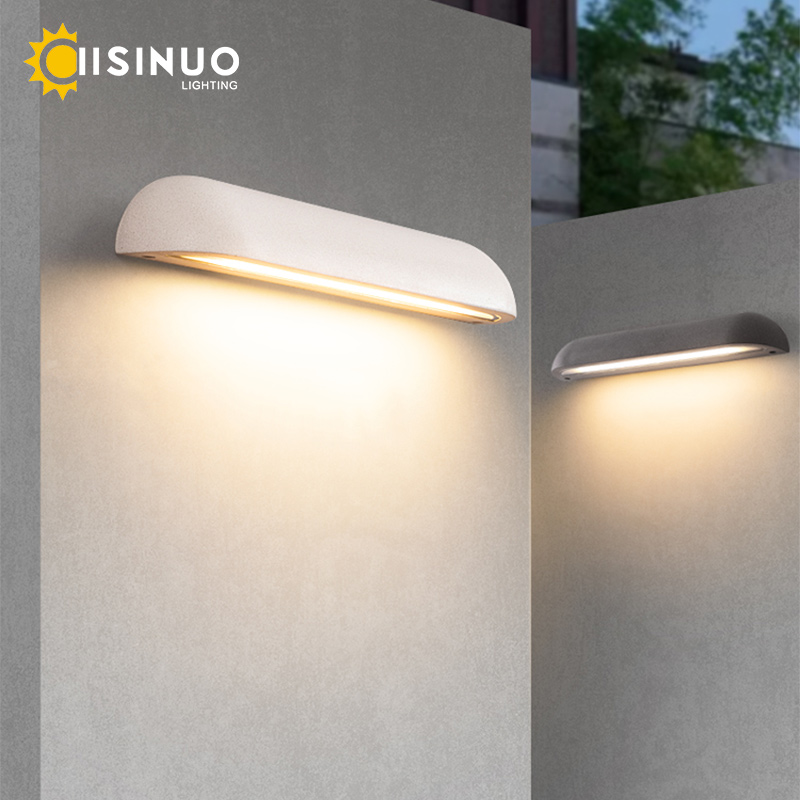 Arandela de parede de concreto - Outdoor Lighting Hardwired avaliação e preço