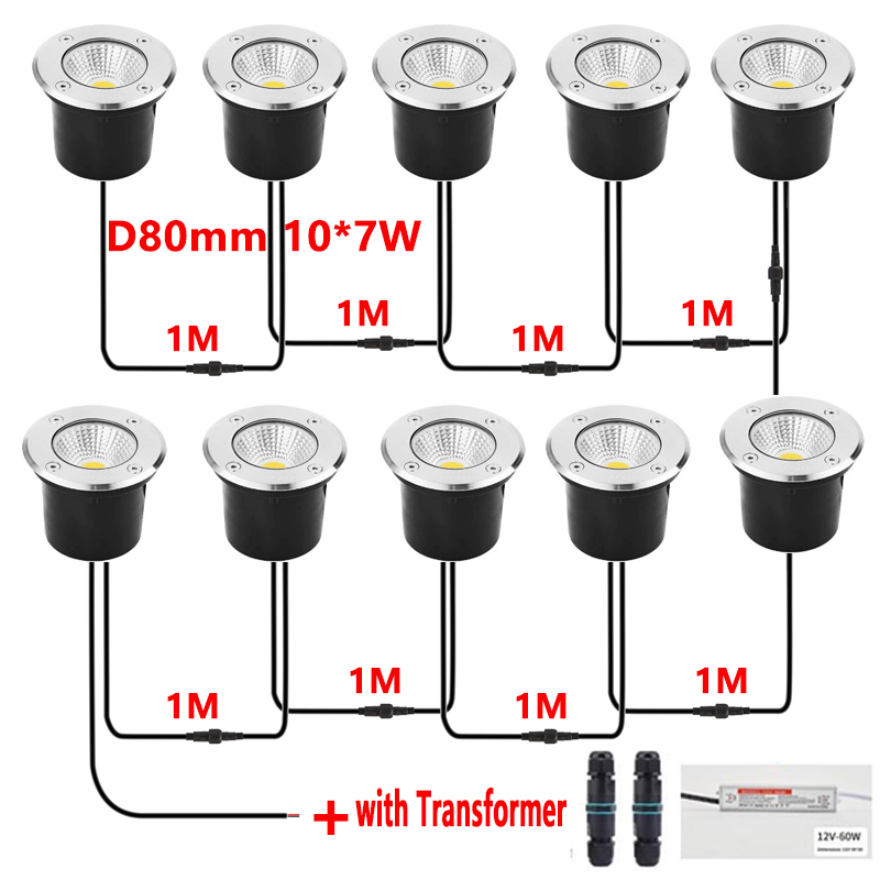 Luz de Solo LED Embutida IP67  - Ground Light Recessed avaliação e preço