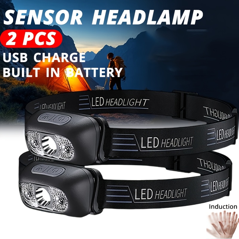 Luz forte farol portátil led s - Outdoor Lighting With Sensor avaliação e preço