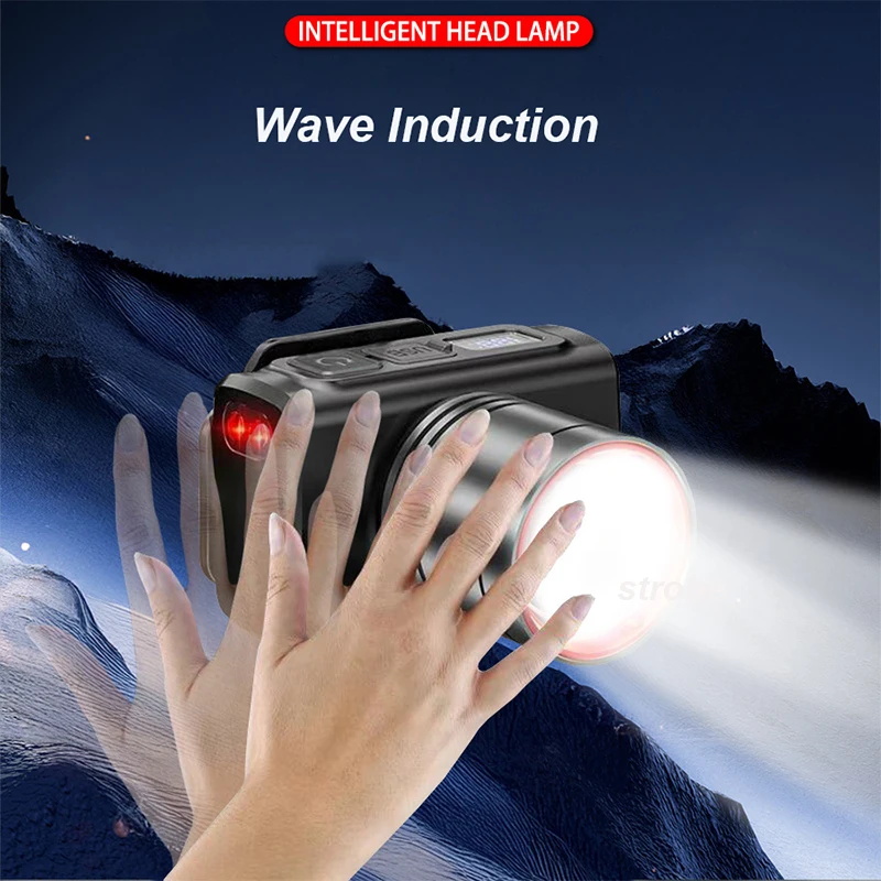 Lanterna de Cabeça Digital LED - Outdoor Lighting With Sensor avaliação e preço
