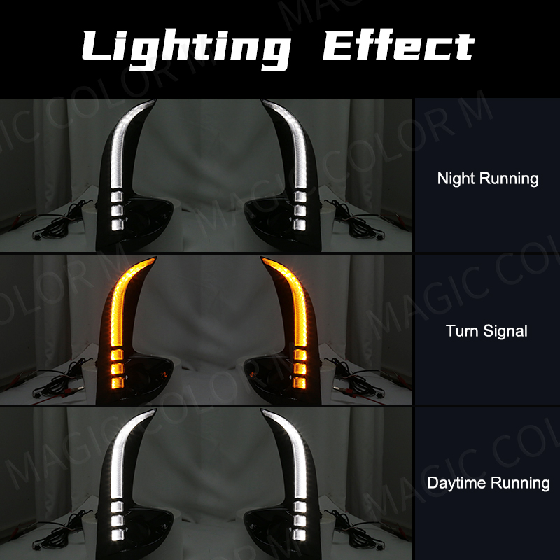 LED Daytime Running Light para - Outdoor Lighting Yellow avaliação e preço