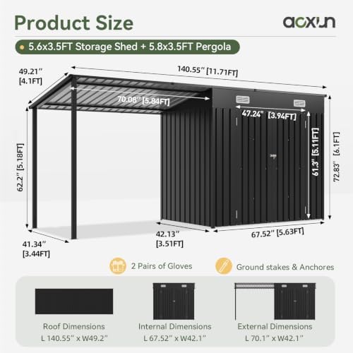 Galpão de Armazenamento Extern - Outdoor Lighting Gazebo avaliação e preço