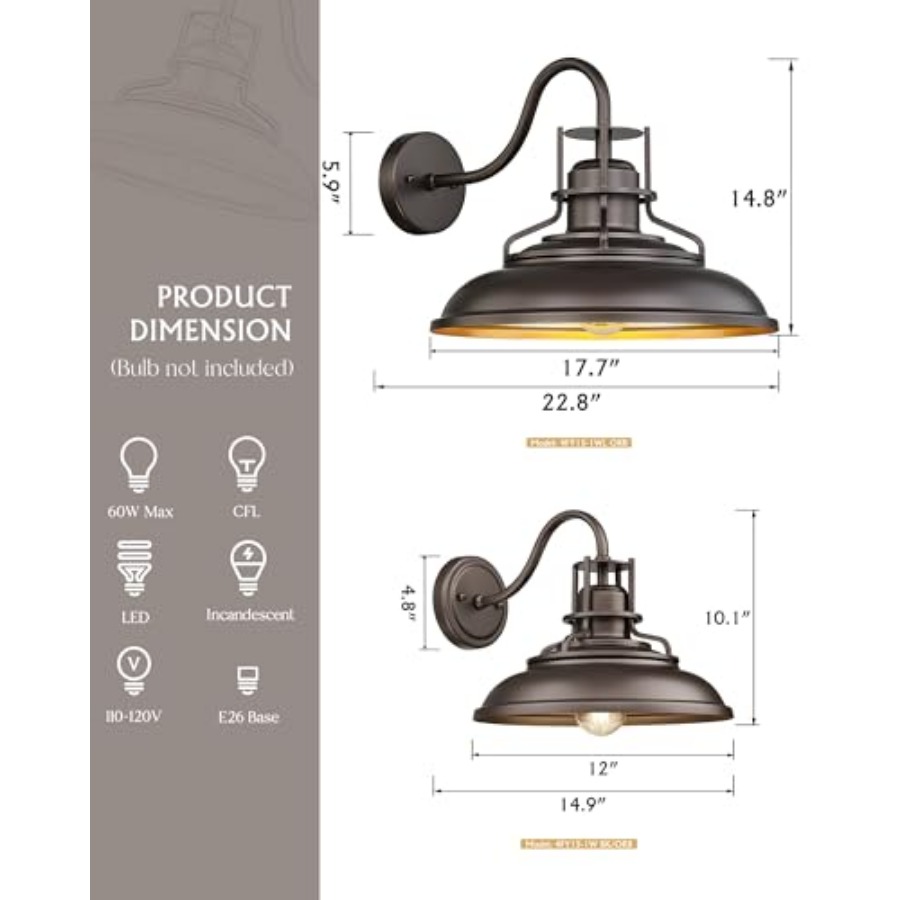 Luminária Externa para Celeiro - Outdoor Lighting Wall avaliação e preço