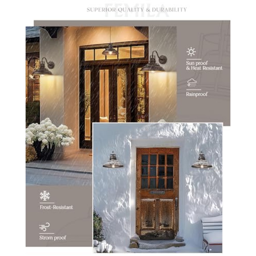 Luminária Externa para Celeiro - Outdoor Lighting Wall avaliação e preço