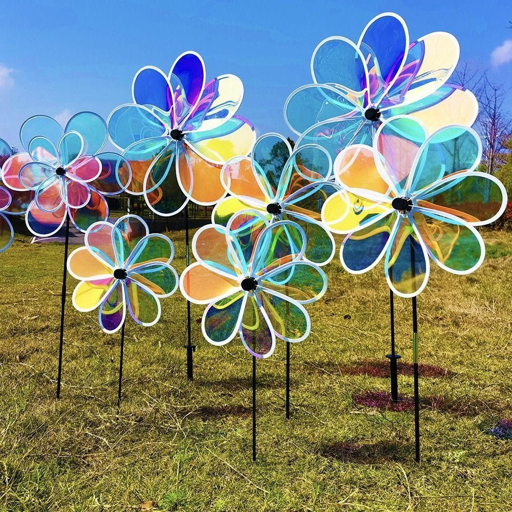 Pássaro cor repelindo moinho d - Color Changing Outdoor avaliação e preço