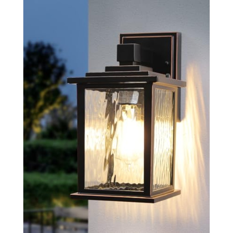 Luzes de Varanda de 12'', Lant - Outdoor Lighting Hardwired avaliação e preço