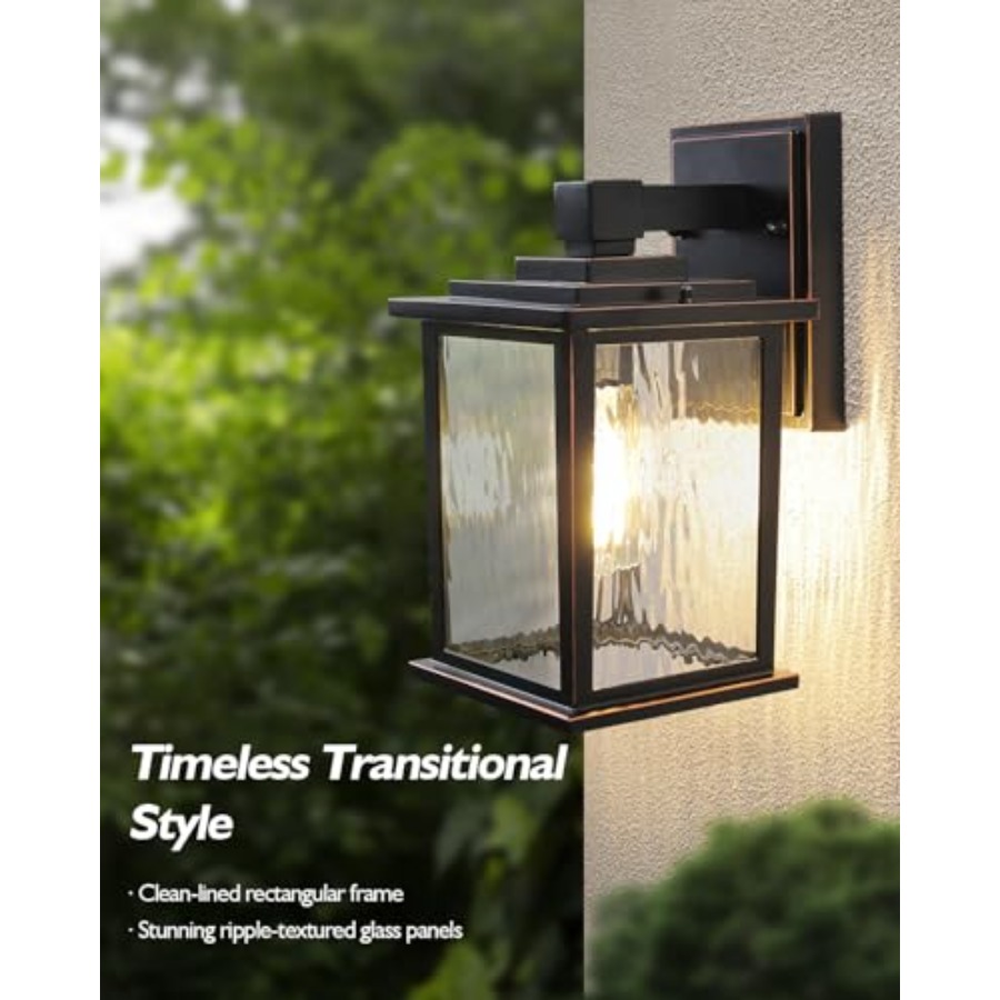 Luzes de Varanda de 12'', Lant - Outdoor Lighting Hardwired avaliação e preço