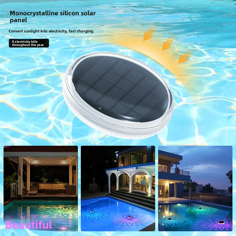 Solar-powered outdoor water fe - Outdoor Lighting With Sensor avaliação e preço