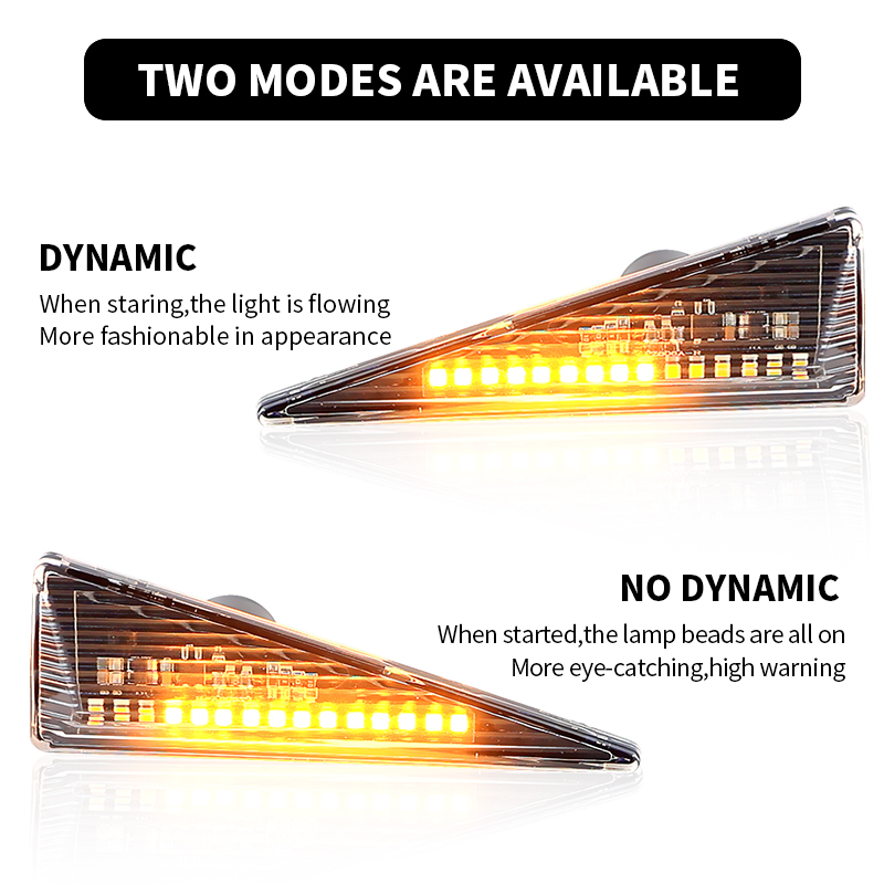 2PCS Luzes de Sinalização LED  - Outdoor Lighting Yellow avaliação e preço
