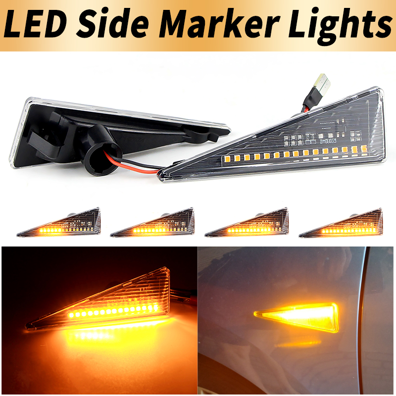 2PCS Luzes de Sinalização LED  - Outdoor Lighting Yellow avaliação e preço