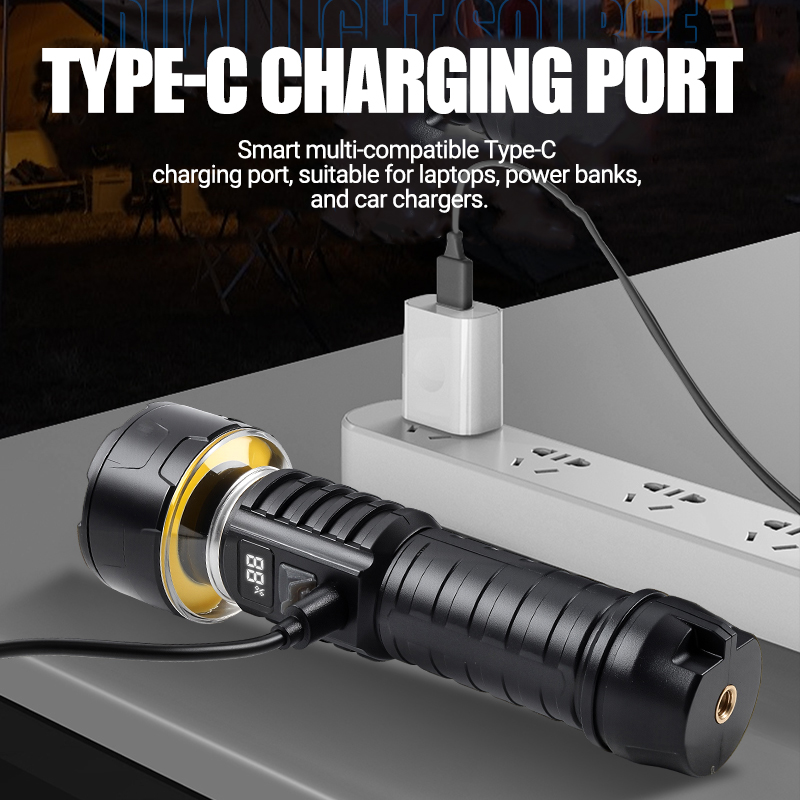 Lanterna led cob recarregável, - Outdoor Lighting For Camping avaliação e preço