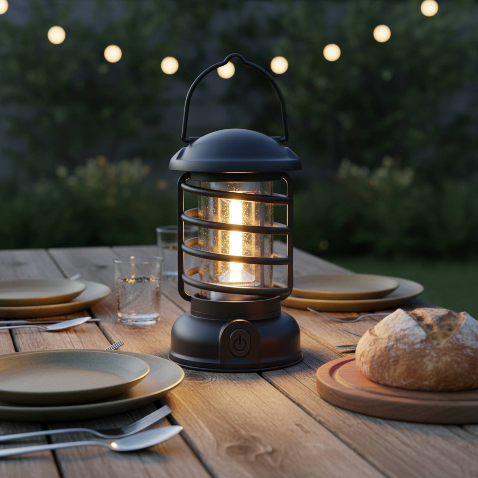 Lanterna de Camping Retrô com  - Outdoor Lighting For Camping avaliação e preço