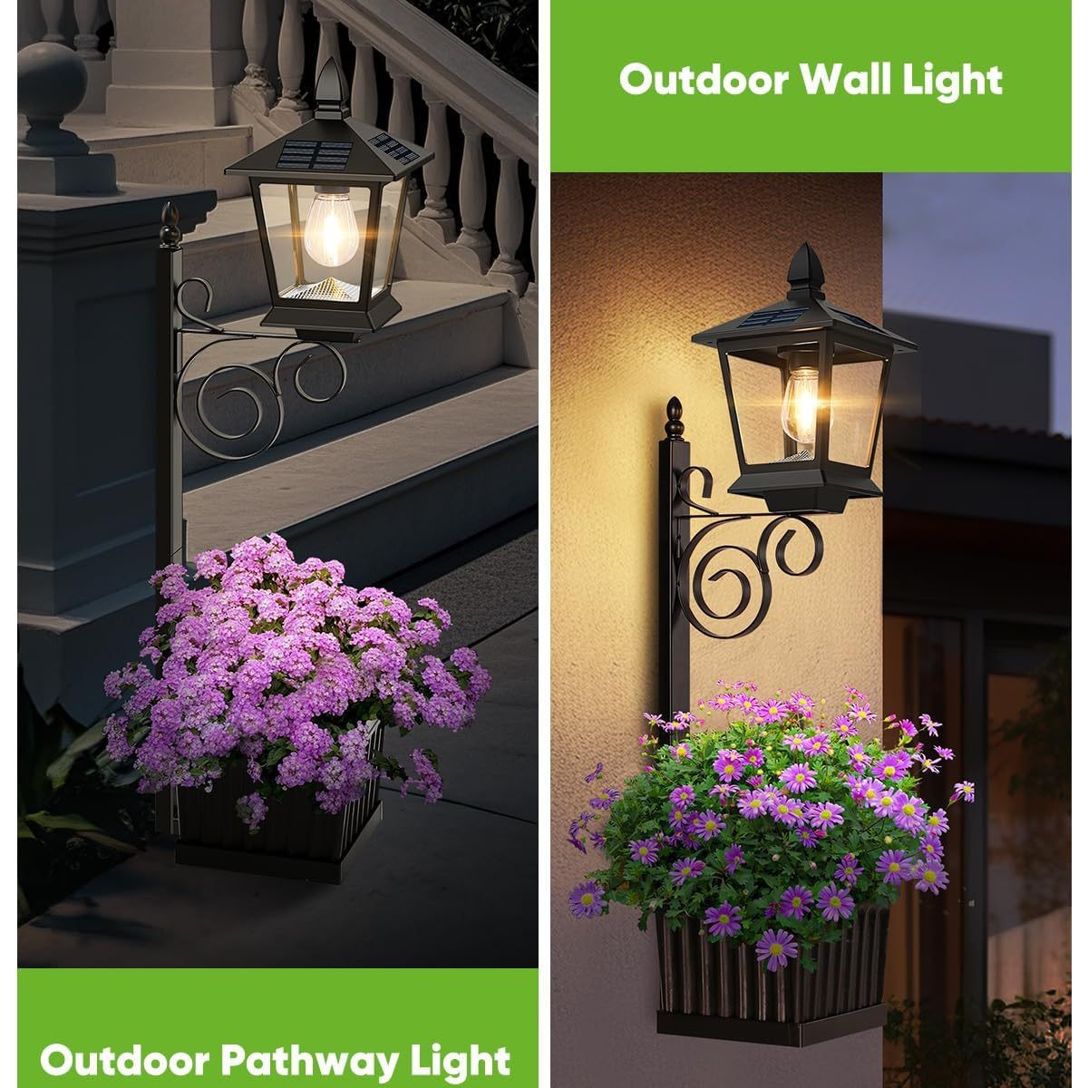 Luminária Solar 2 em 1 à Prova - Outdoor Lighting Wall avaliação e preço