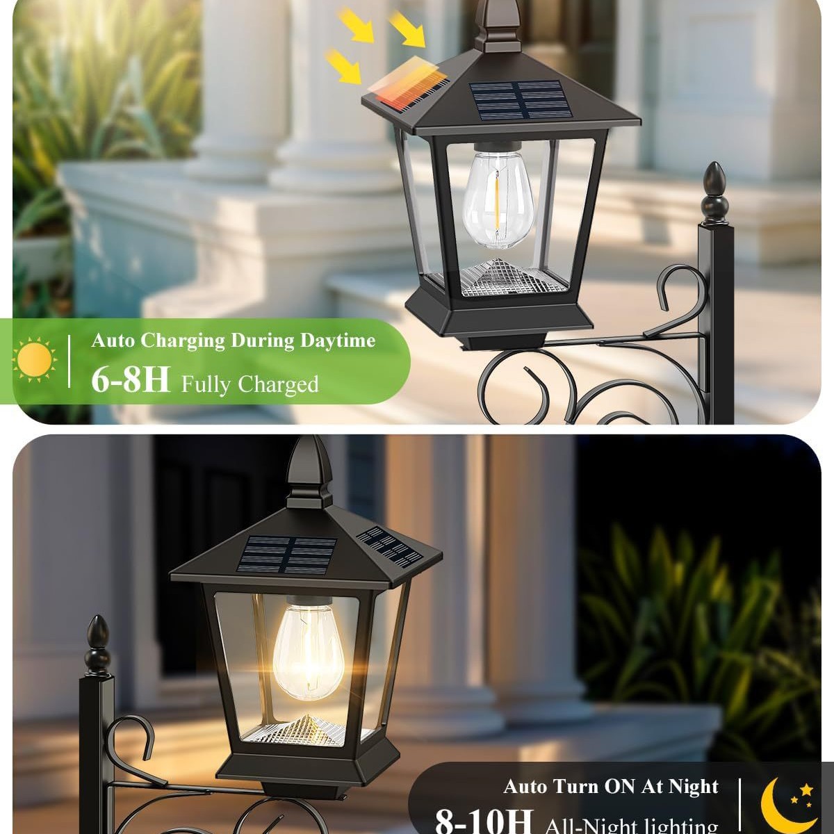 Luminária Solar 2 em 1 à Prova - Outdoor Lighting Wall avaliação e preço