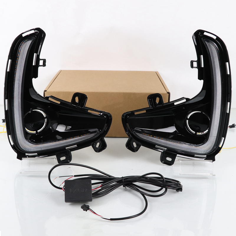Carro led drl 12v luzes diurna - Outdoor Lighting Yellow avaliação e preço